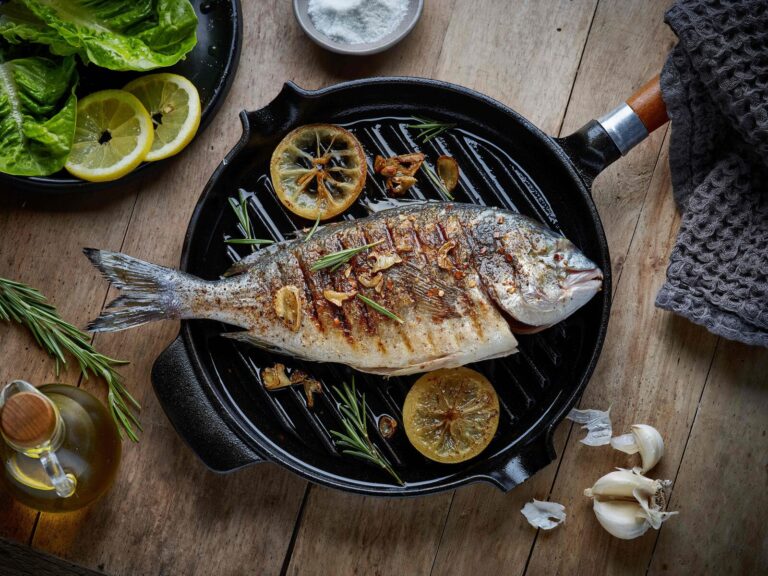 Dorade royale grillée