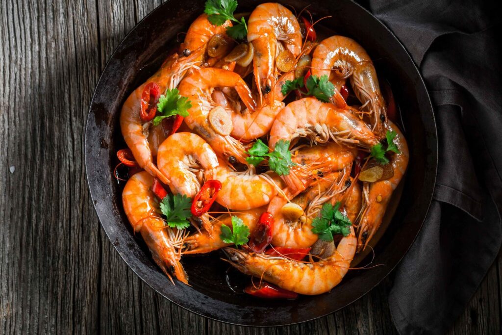 Gambas grillées